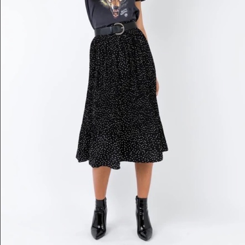 SOLD - Princess Polly Nebula Midi Skirt